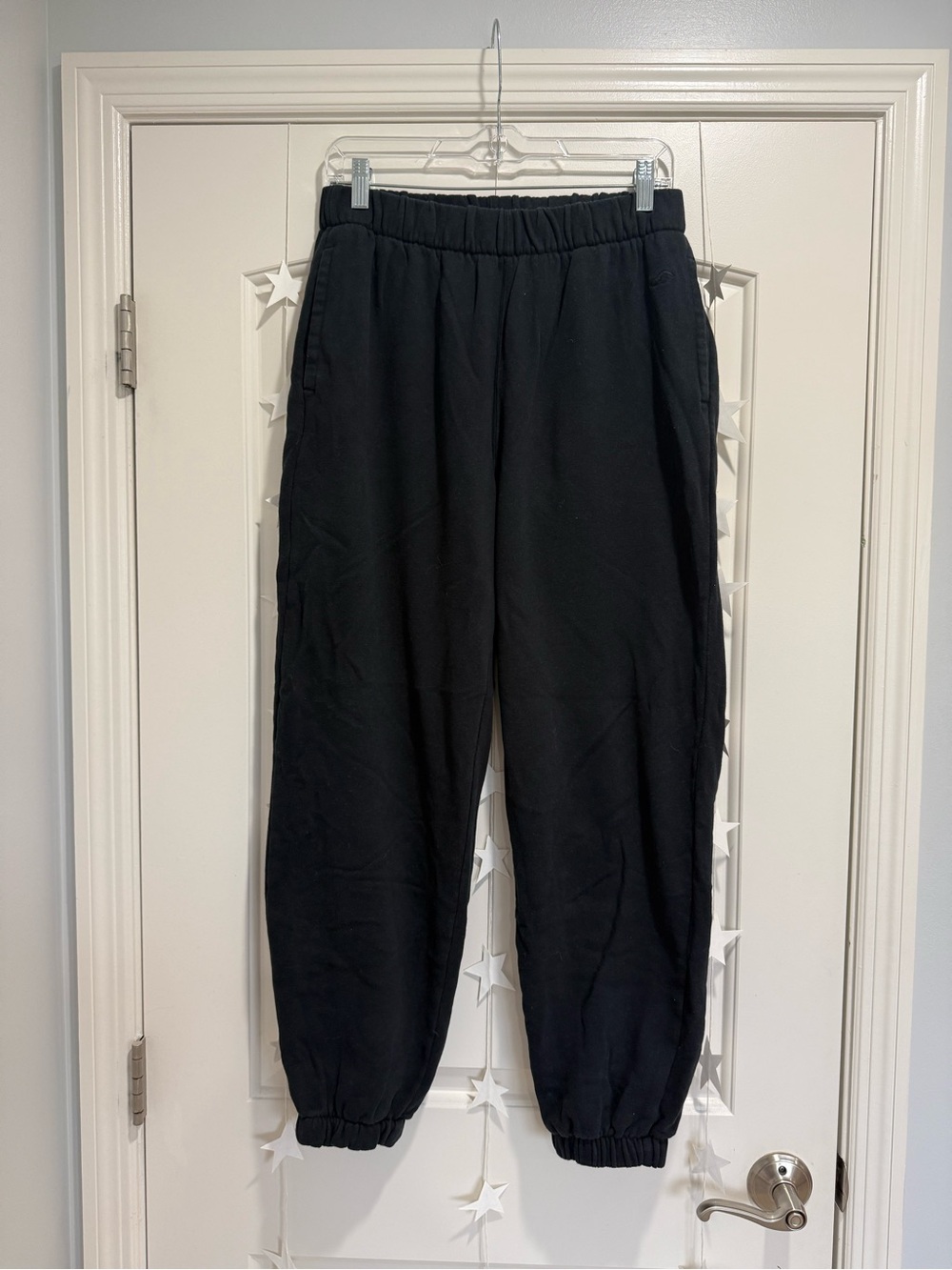 Black Hollister Jogger Sweatpants
